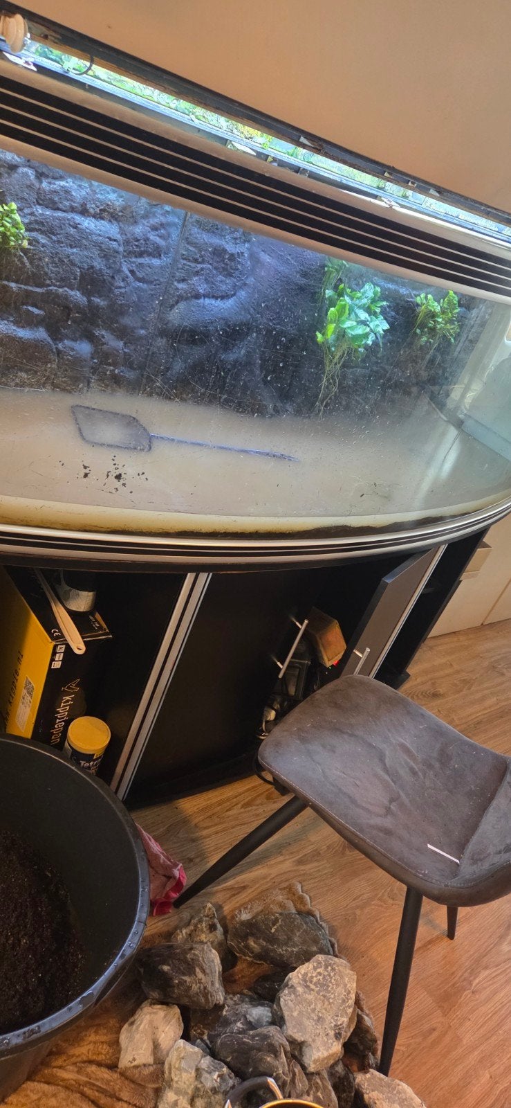 opknap aquarium, Ophalen, Gebruikt, Leeg aquarium
