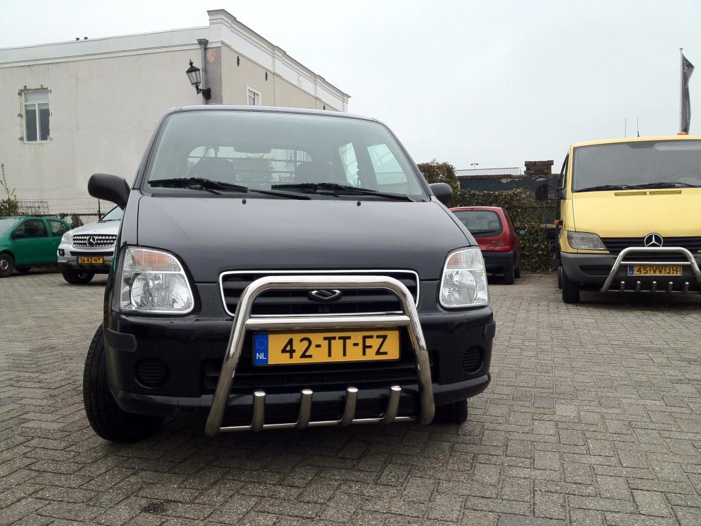 Suzuki Wagon R Pushbar Bullbar met carterbeschermer, Niet ingevuld, Niet ingevuld, Niet ingevuld
