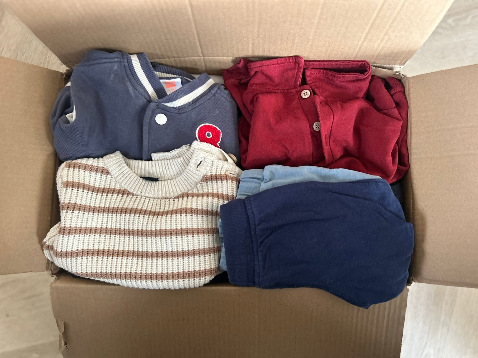 Gratis jongenskleding 68/74/80, Kinderen en Baby's, Ophalen, Gebruikt, Maat 68