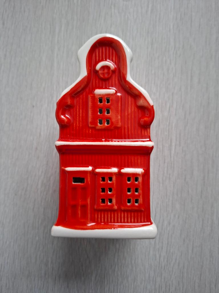 Postcode Loterij Porseleinen Grachtenpand, huisje nr 3, Diversen, Kerst, Ophalen, Gebruikt