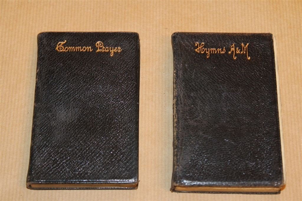 Common Prayer En Hymns — Miniatuur Leer Set [ca. 1900], Antiek en Kunst, Antiek | Boeken en Bijbels, Ophalen of Verzenden