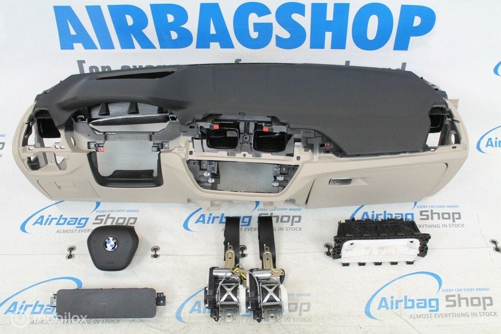 Airbag set Dashboard zwart/beige HUD BMW X4 G02 (2018-heden), Auto-onderdelen, Dashboard en Schakelaars, Gebruikt, Ophalen of Verzenden
