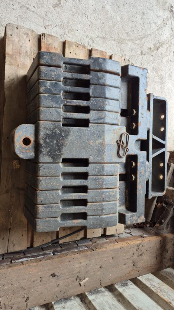 Case IH gewicht 800kg 47kg frontgewichten met moederblok, Ophalen of Verzenden