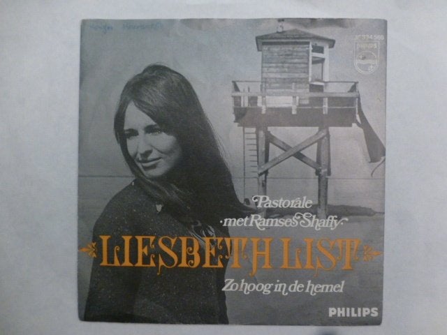 Liesbeth List. Pastorale. / Zo hoog in de hemel., Ophalen of Verzenden, Gebruikt, 7 inch, Nederlandstalig
