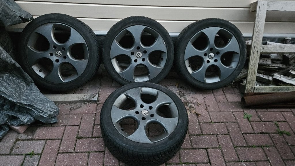16 inch velgen set 5x112 VW Golf 5 – zonder banden, Auto-onderdelen, Banden en Velgen, Ophalen, Gebruikt, 16 inch, 205 mm