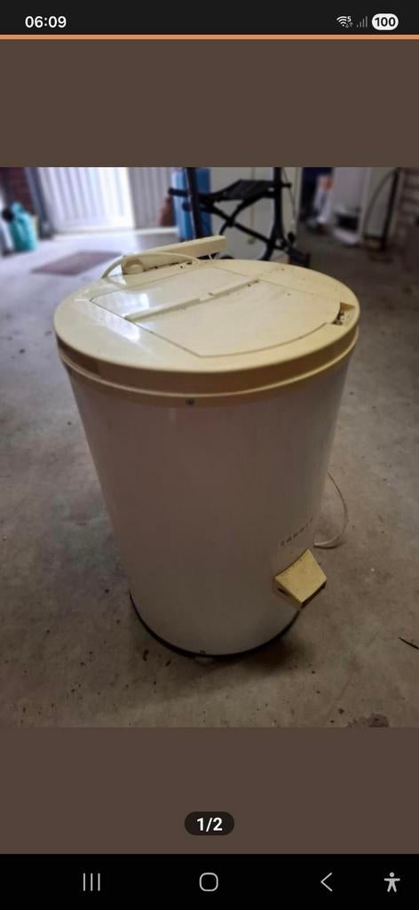 Zanker centrifuge, afhalen zondag 10 mei, Ophalen, Minder dan 85 cm, Bovenlader, Minder dan 1200 toeren