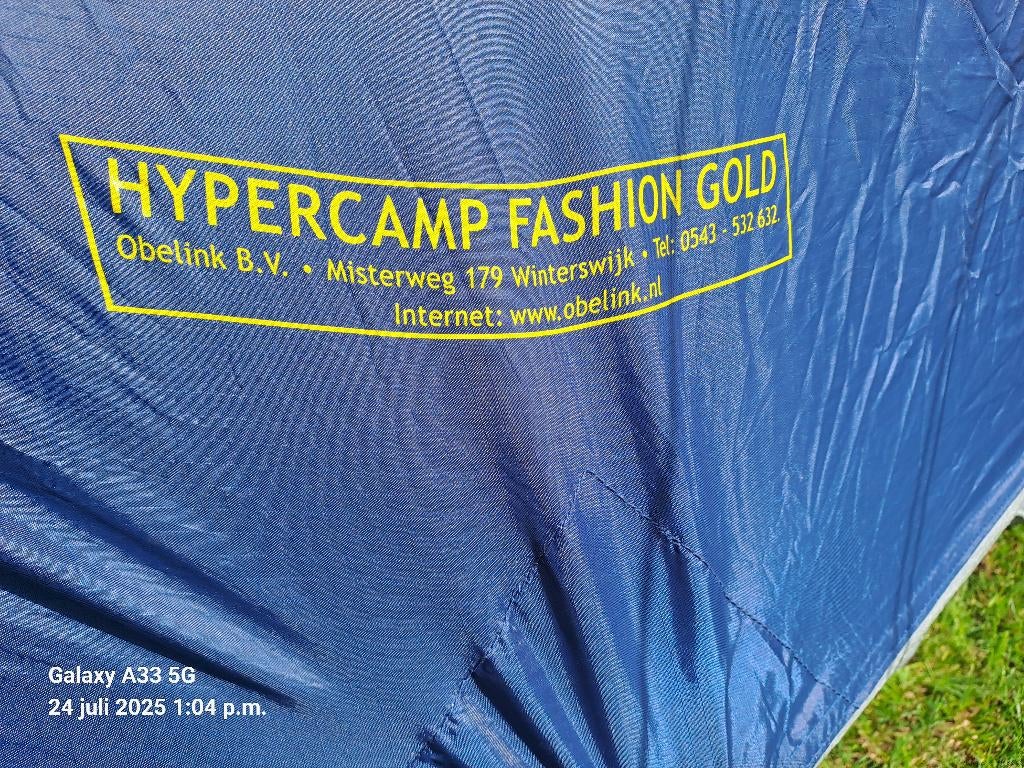 Bustent Hypercamp Fashion Gold, Caravans en Kamperen, Tenten, Ophalen, Zo goed als nieuw, Tot en met 2