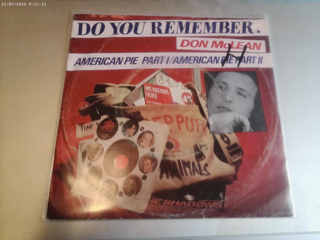 Don McLean - American Pie ... Remember HITS Oldies, Cd's en Dvd's, Vinyl Singles, Gebruikt, 7 inch, Single, 1970 - 1979