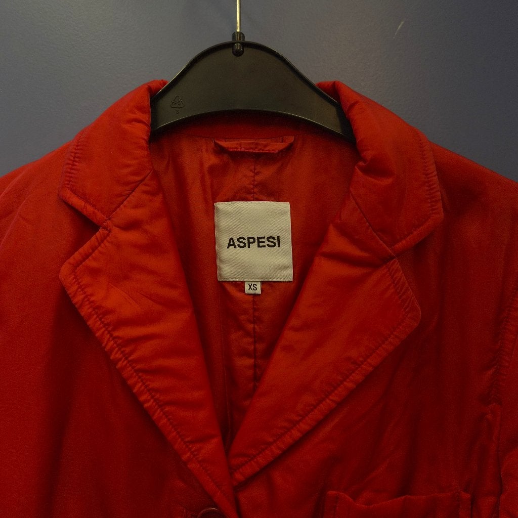 Aspesi dames blazer jack rood XS Thermore luxe nr 51971, Aspesi, Info@aspesi.com, Ophalen of Verzenden, Zo goed als nieuw