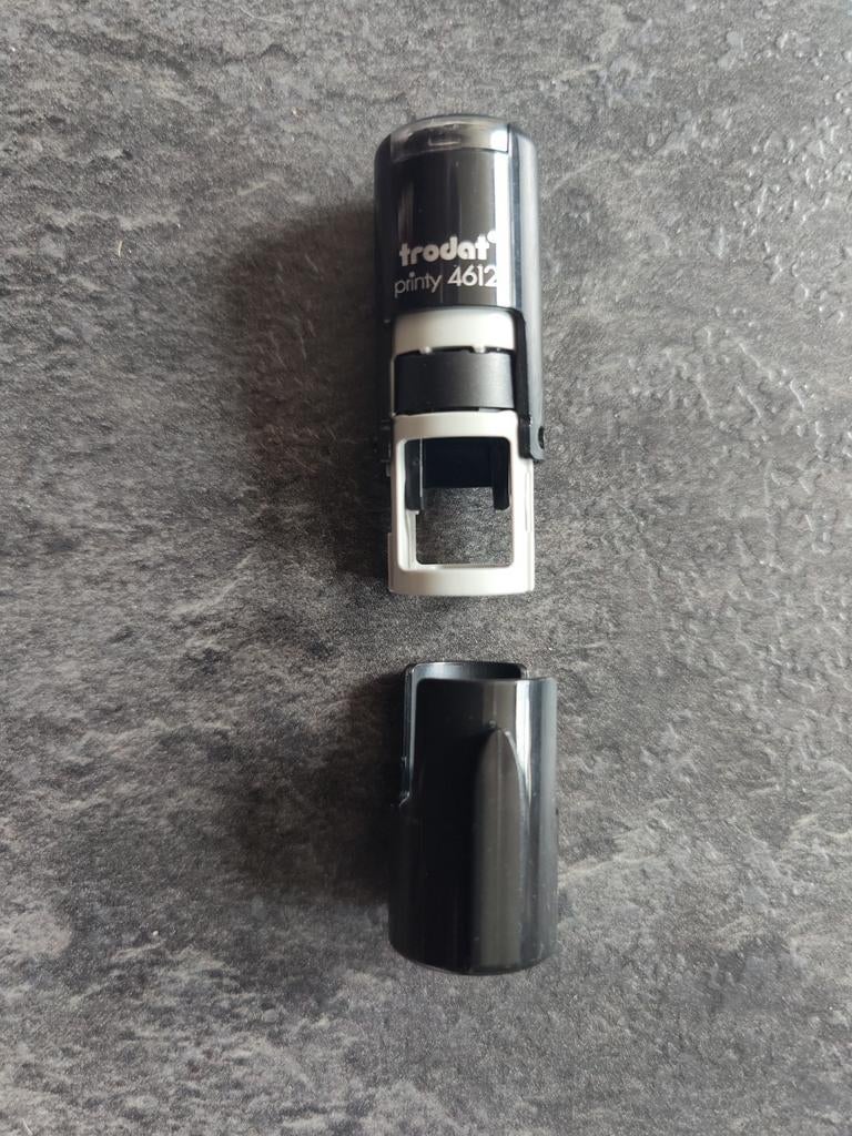 Trodat Printy 4612 Stempel, Ophalen of Verzenden, Gebruikt