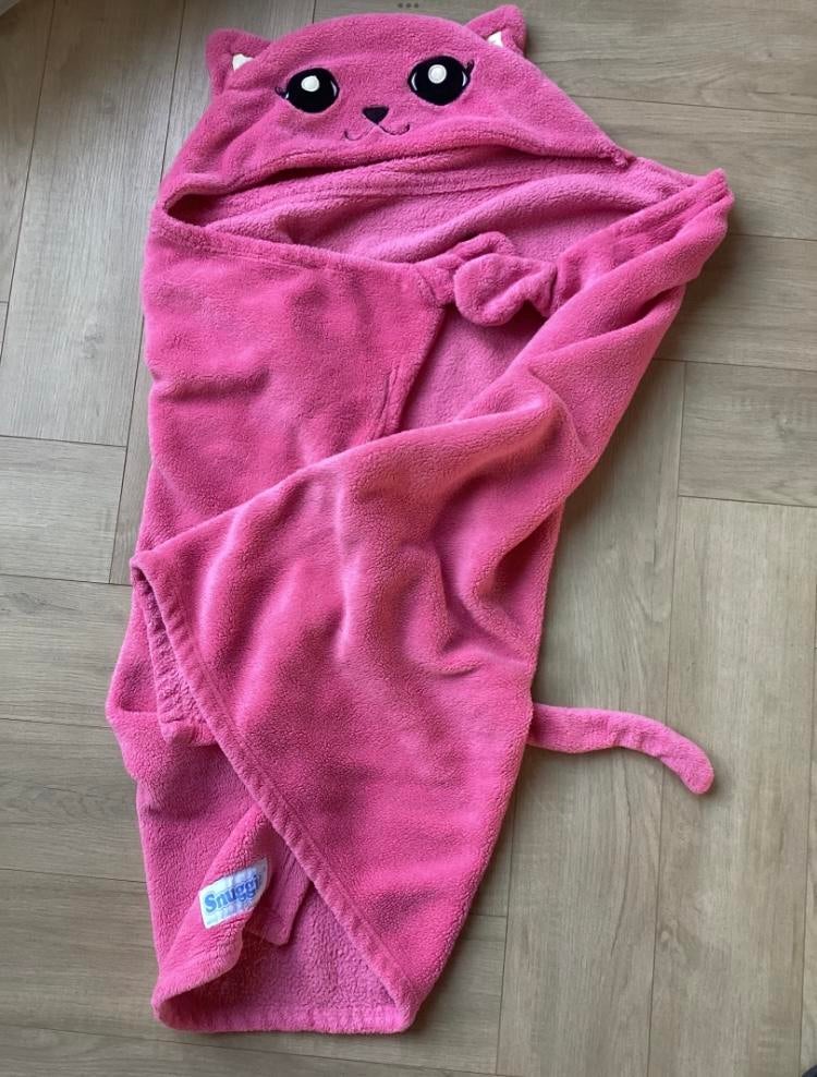 Snuggie omslagdoek met lichtgevende ogen, Ophalen of Verzenden, Zo goed als nieuw, 100 cm of meer, Deken