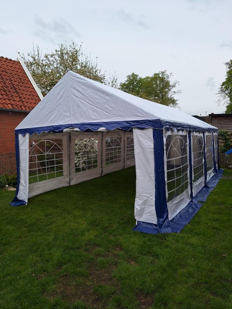 Party tenten Te Huur, Tuin en Terras, Partytenten, Ophalen of Verzenden, 5 tot 8 meter