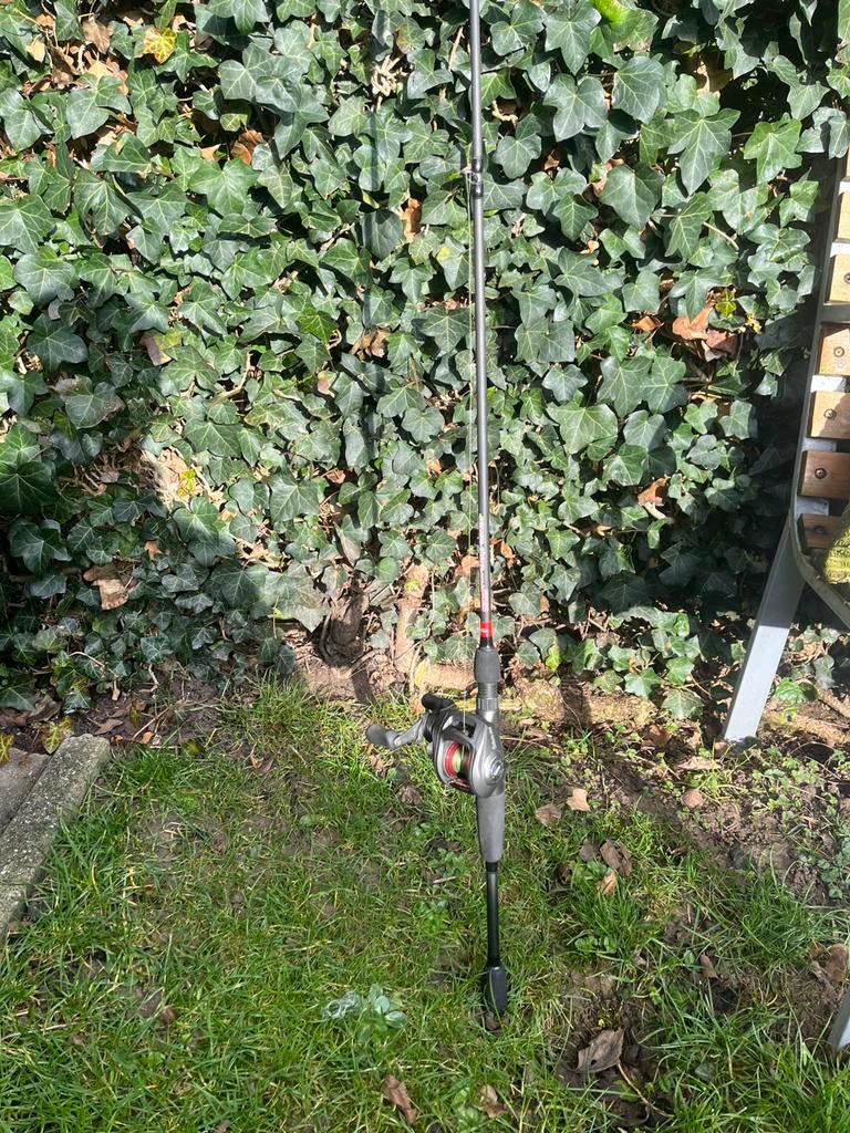 Arca seducto baitcaster set, Ophalen, Zo goed als nieuw, Complete set