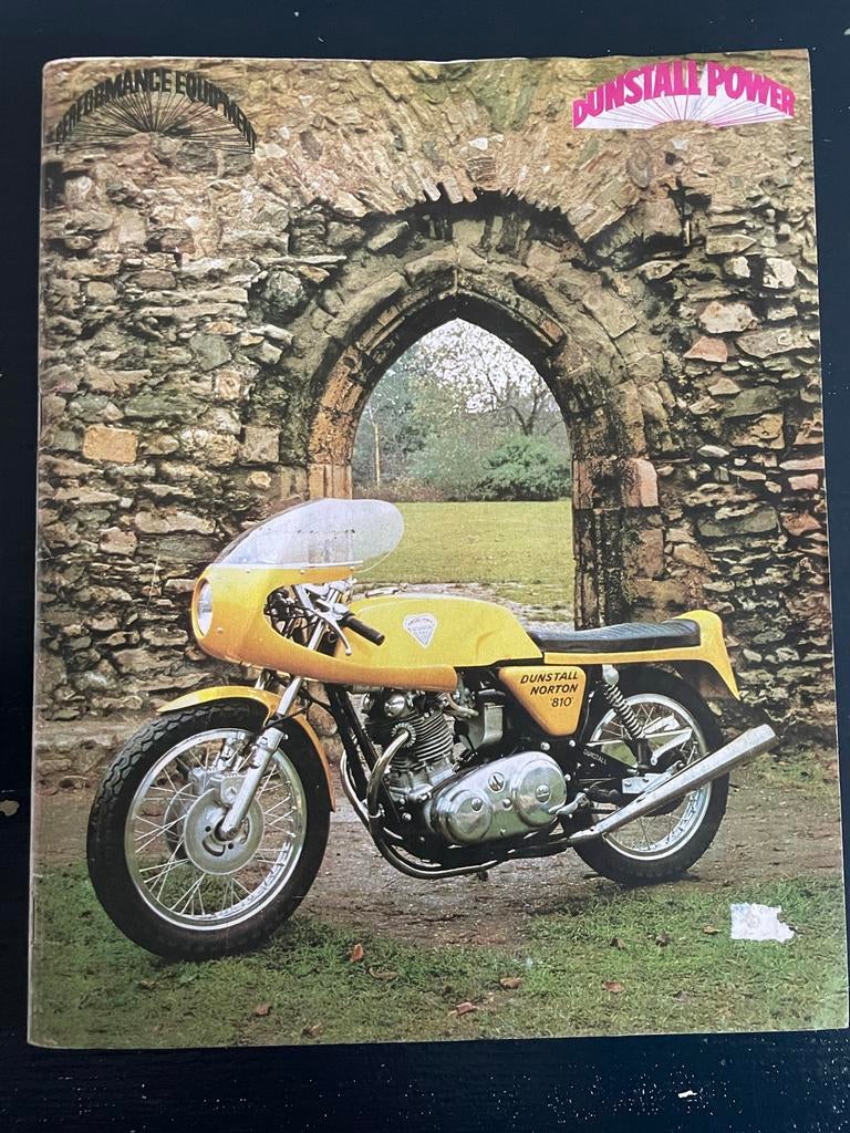 Norton Dunstall Onderdelen Catalogus, Motoren, Ophalen of Verzenden