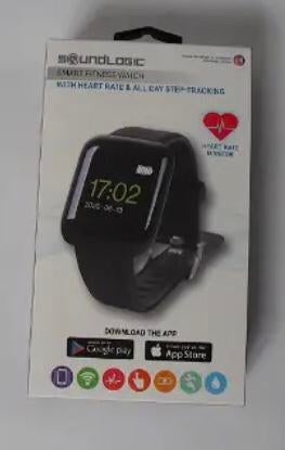 Smart fitness watch, Ophalen, Nieuw, Zwart