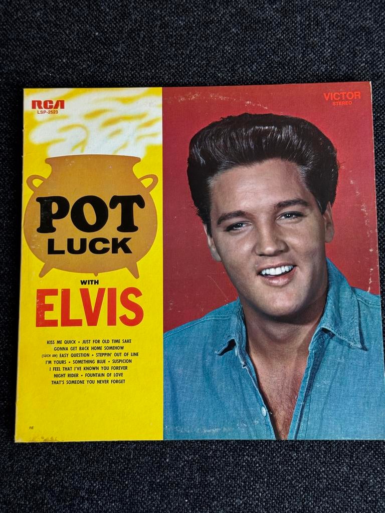 Elvis Presley - LP - Pot Luck - Vinyl, Cd's en Dvd's, Ophalen, Gebruikt, 12 inch