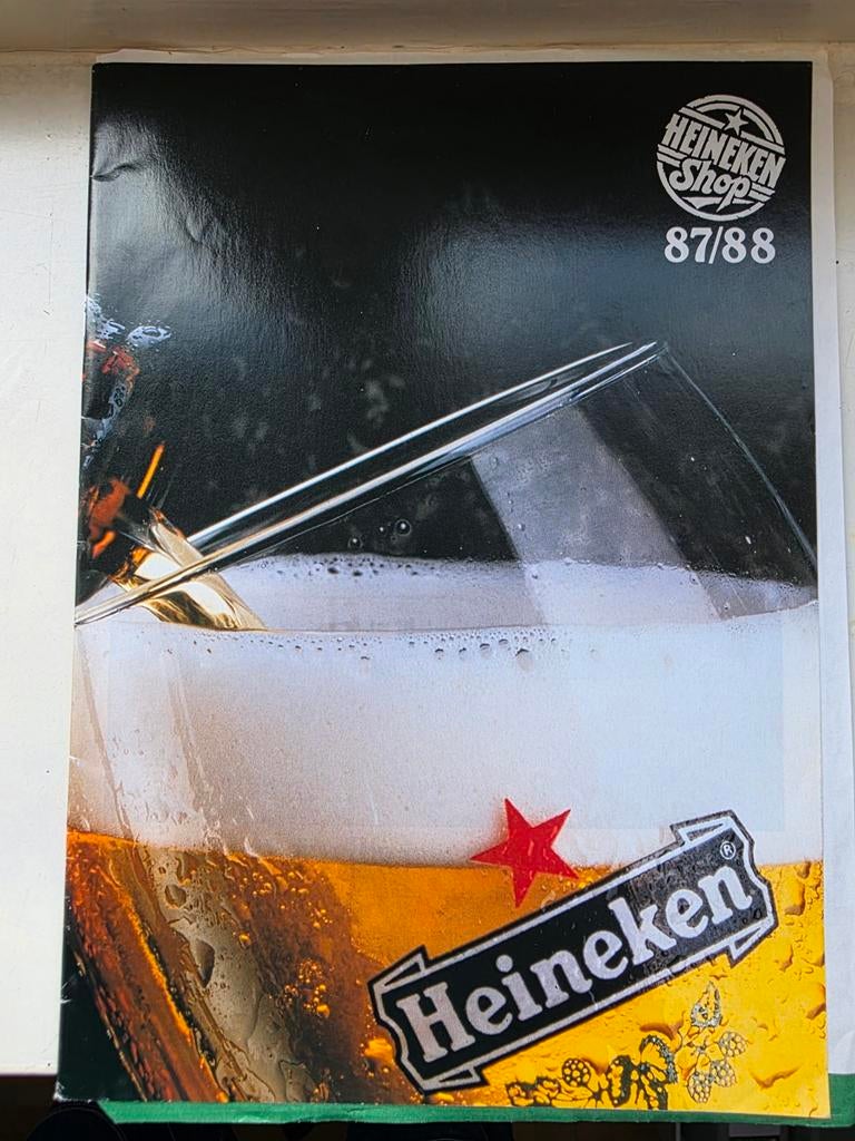 Heineken catalogus 87/ 88, Verzamelen, Ophalen of Verzenden