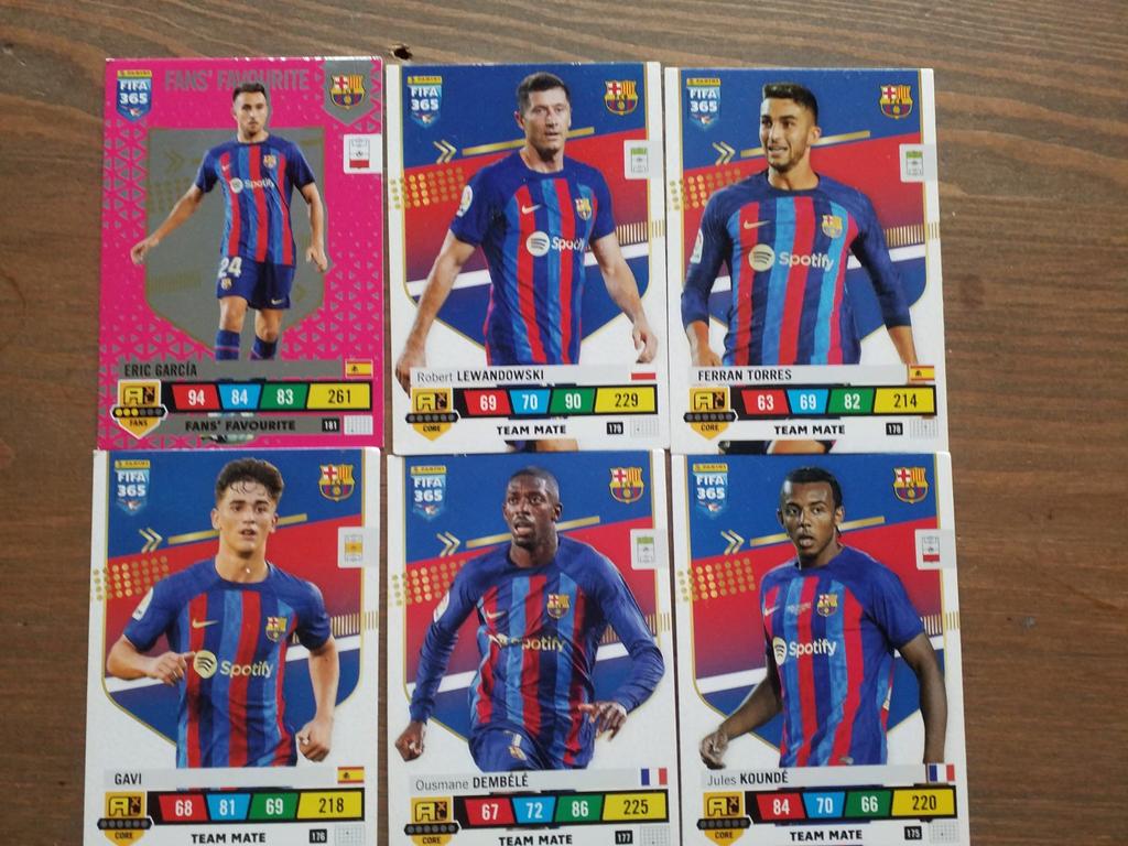 Barcelona voetbalplaatjes verzameling, Ophalen of Verzenden