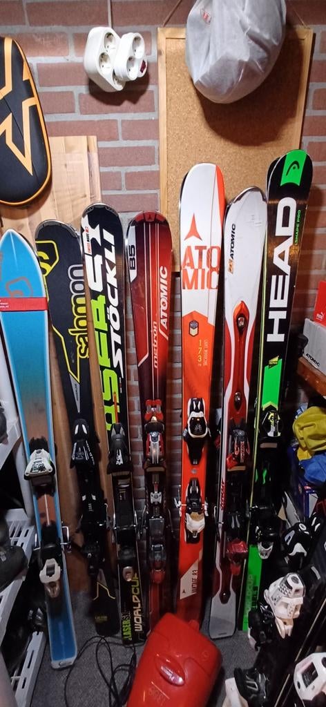 Carve ski Atomic Fischer Head L=140 150 160 165 170 175 enz, Sport en Fitness, Skiën en Langlaufen, Overige merken, 160 tot 180 cm
