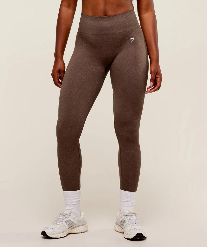 Gymshark Adapt Fleck Seamless Leggings XL, Kleding | Dames, Sportkleding, Overige kleuren, Verzenden, Maat 46/48 (XL) of groter