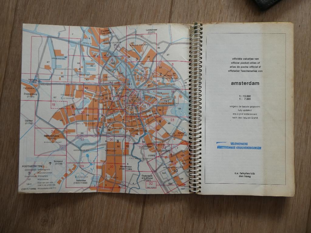 Zakatlas Amsterdam 1970, Overige atlassen, Ophalen of Verzenden, Zo goed als nieuw, 1800 tot 2000
