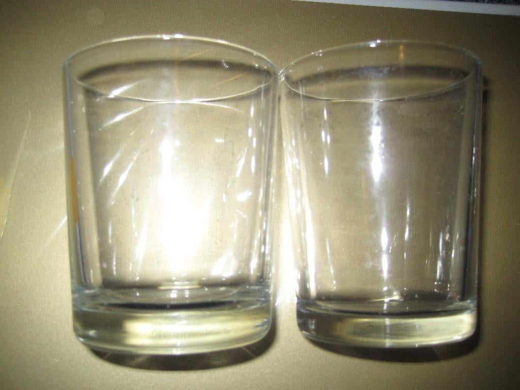 setje van 2 waterglazen, Glas of Glazen, Ophalen of Verzenden, Overige stijlen, Glas
