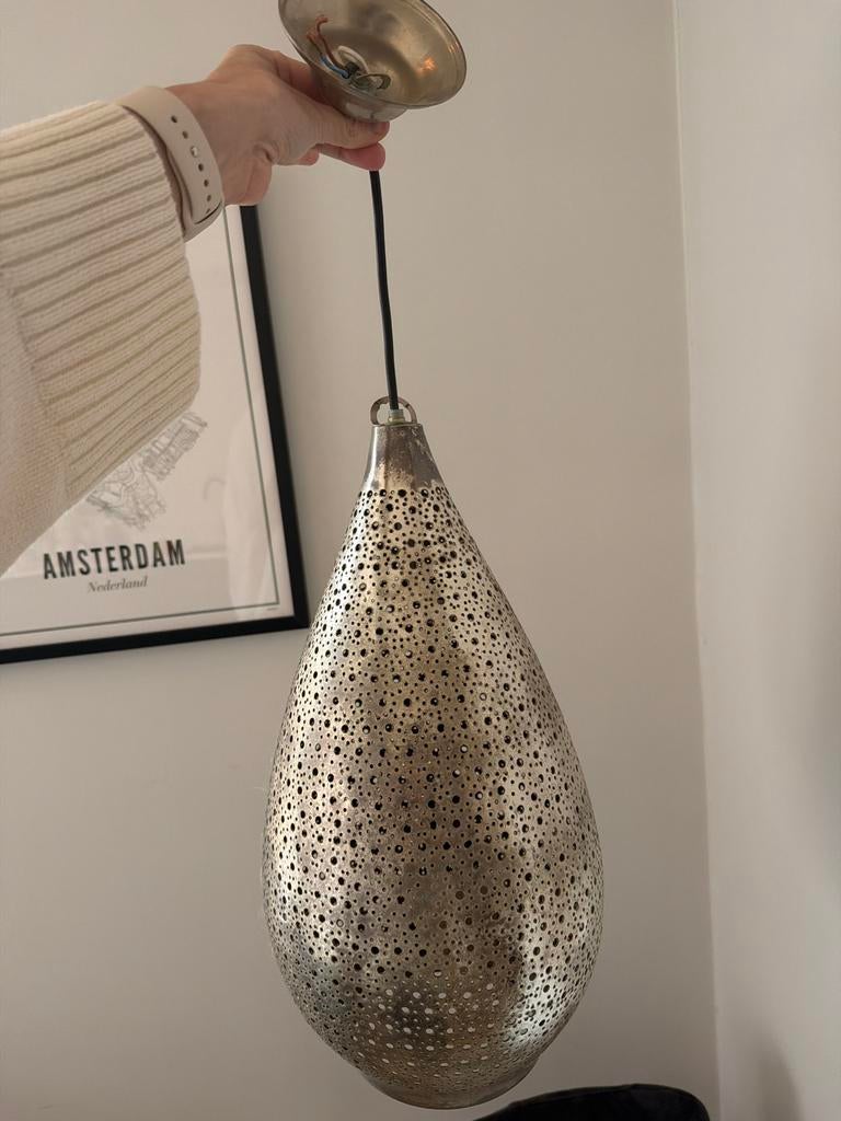 Nieuwe Egyptische hanglamp, Ophalen of Verzenden, Nieuw, Metaal, Minder dan 50 cm