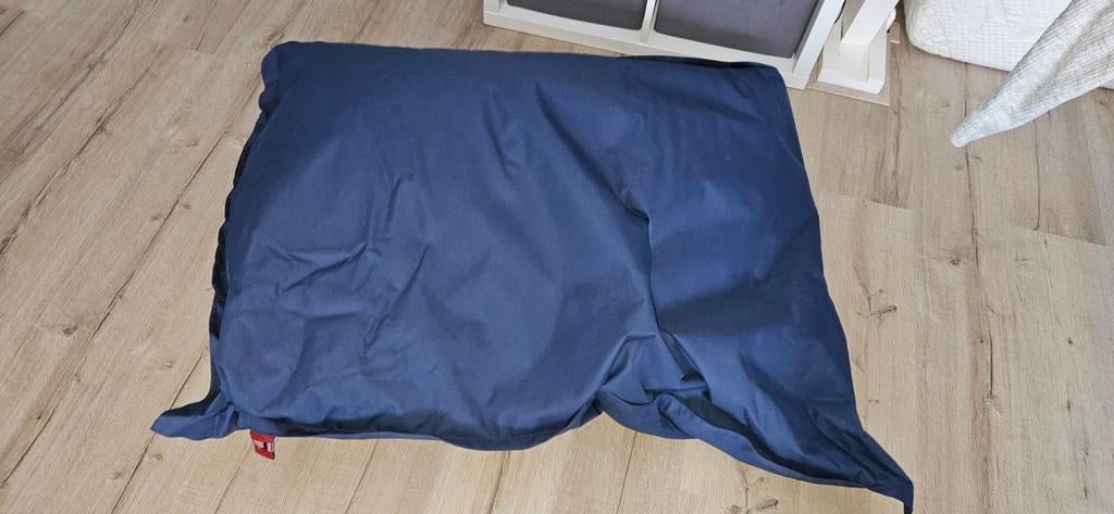 Bomba zitzak, blauw 100x140cm, Huis en Inrichting, Zitzakken, Ophalen of Verzenden, Zo goed als nieuw, Blauw, Zitzak