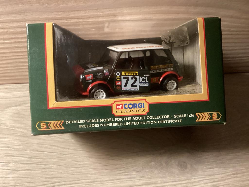 Corgi 04415 Mini 1997 RAC British Rally Championship., Ophalen of Verzenden