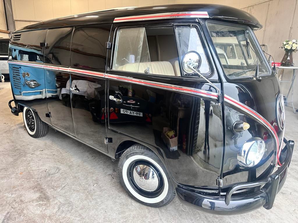 Vw t1 1968 in NL bezichtigen, Auto's, Oldtimers, Volkswagen, Zwart, Handgeschakeld, Particulier