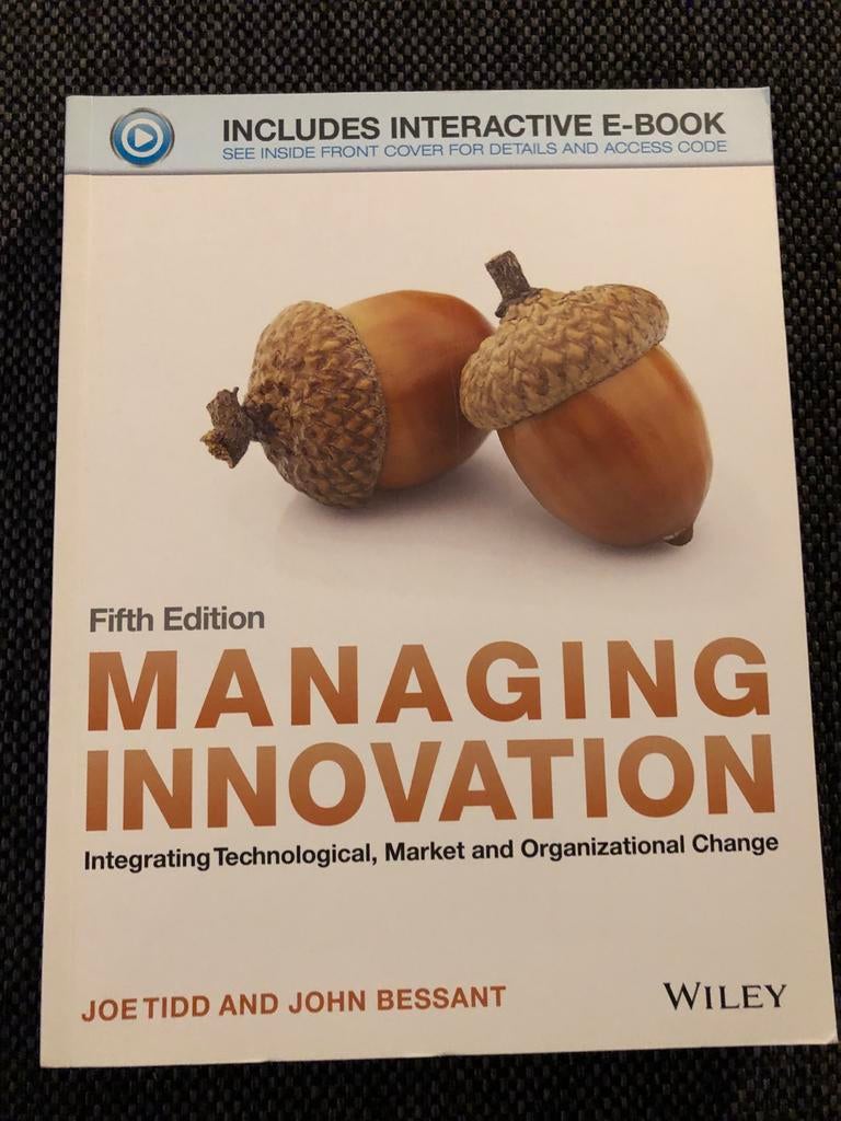 Managing Innovation - Joe Tidd & John Bessant, Boeken, Ophalen, Zo goed als nieuw, Management