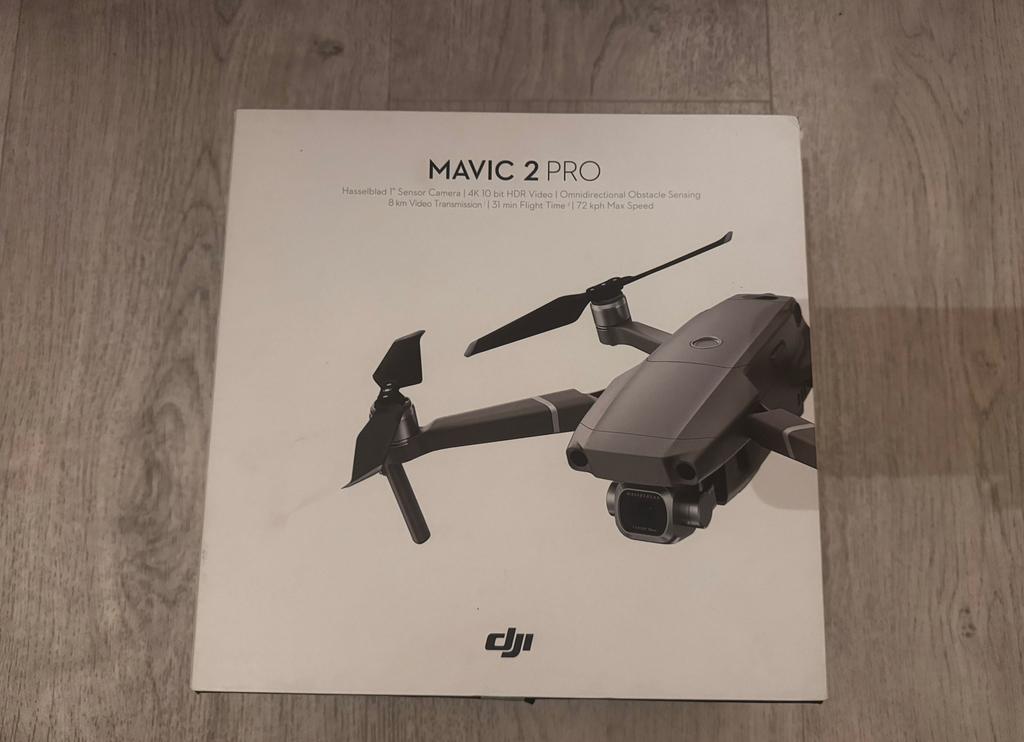 DJI Mavic 2 Pro Drone, 250 tot 900 gram, Gebruikt, 30 tot 45 minuten, Cameradrone