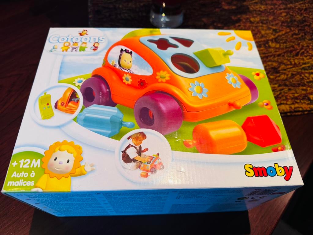 Smoby Cotoons vormen telefoon nieuw, Ophalen of Verzenden, Nieuw, Overige typen, Met wieltjes