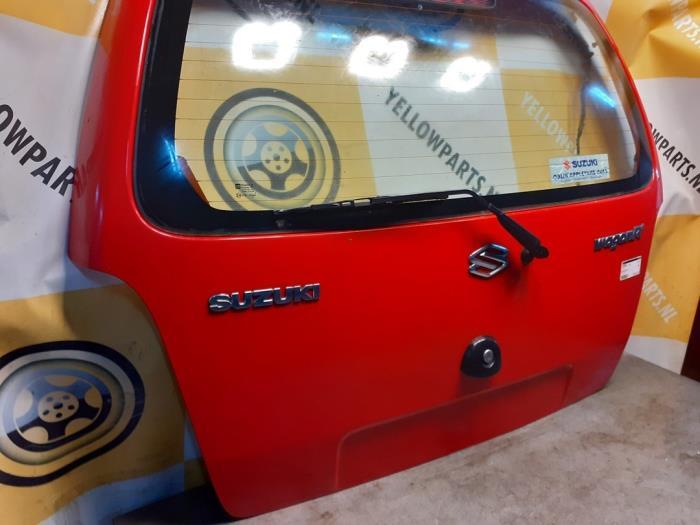 Achterklep van een Suzuki Wagon R+ (Z5S), Auto-onderdelen, Carrosserie en Plaatwerk, Achterklep, Suzuki, Gebruikt, 3 maanden garantie