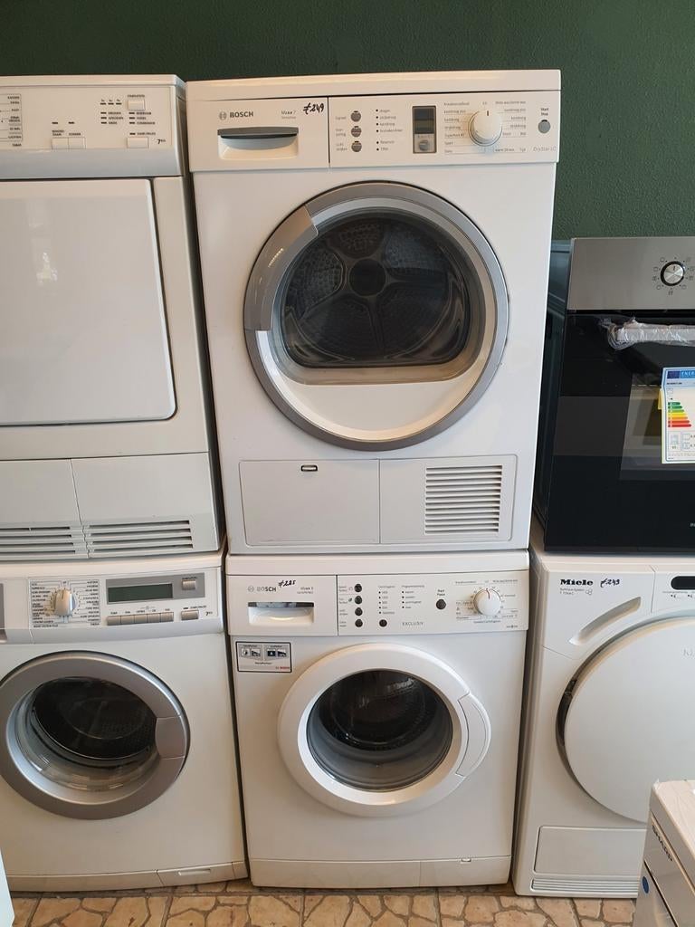 Nette Bosch setje Wasmachine en condens droger 7KG