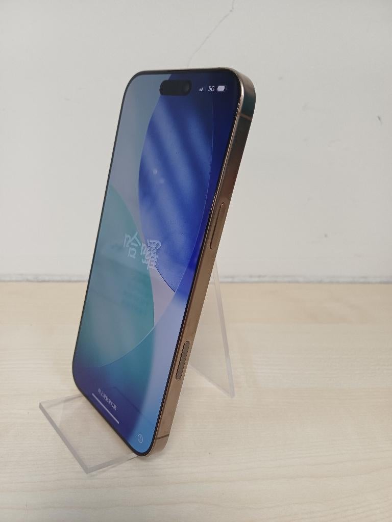 Apple iPhone 16 pro max 512GB Goud - 2e hands - 94%, Telecommunicatie, Mobiele telefoons | Apple iPhone, IPhone 16 Pro Max, Ophalen of Verzenden