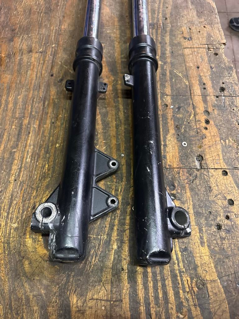 Derbi DRD Voorvork Poten - 15mm As, Frame, Gebruikt, Derbi, Derbi