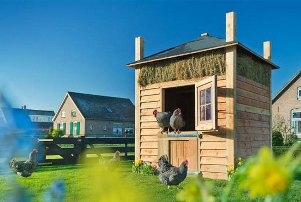De Landleven Hooiberg Handgemaakt, Robuust en Ijzersterk, Dieren en Toebehoren, Ophalen of Verzenden, Nieuw, Kippenhok of Kippenren