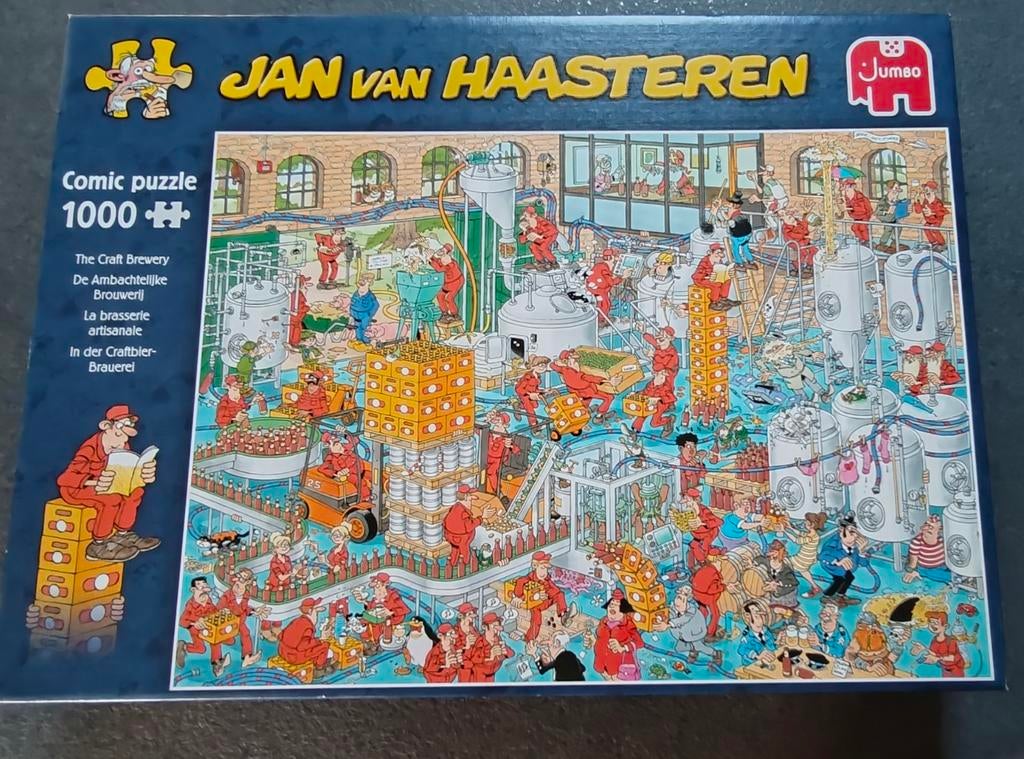 Jan van Haasteren & Efteling Puzzels, Ophalen, 500 t/m 1500 stukjes, Zo goed als nieuw, Legpuzzel