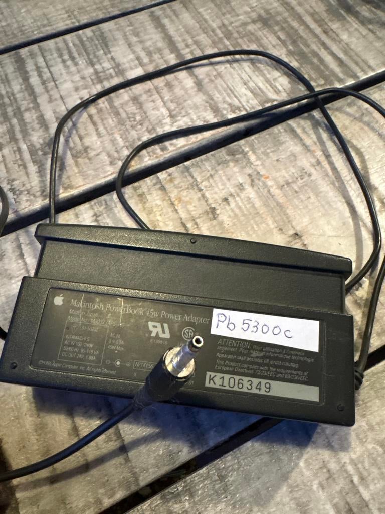 MacIntosh Powerbook 5300c adapter (M3037), Ophalen of Verzenden