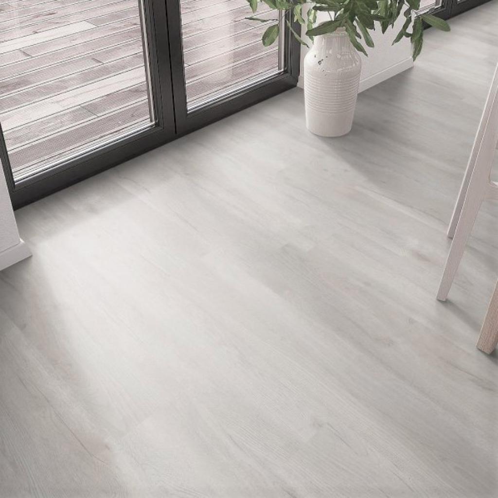 Goedkoop Laminaat Authentica blanchi Zwaar woon gebruik, 75 m² of meer, Nieuw, Ophalen of Verzenden, Grijs