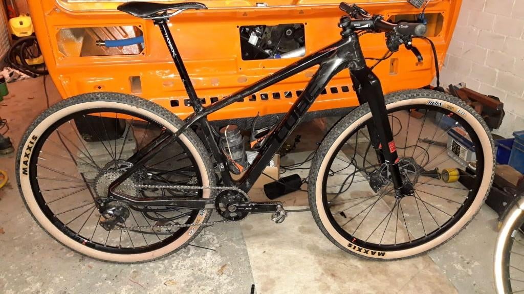 Cube GTC ShimanoXT  mt S Zeer nette gereviseerde Fullcarbon, Ophalen, Gebruikt, Overige typen