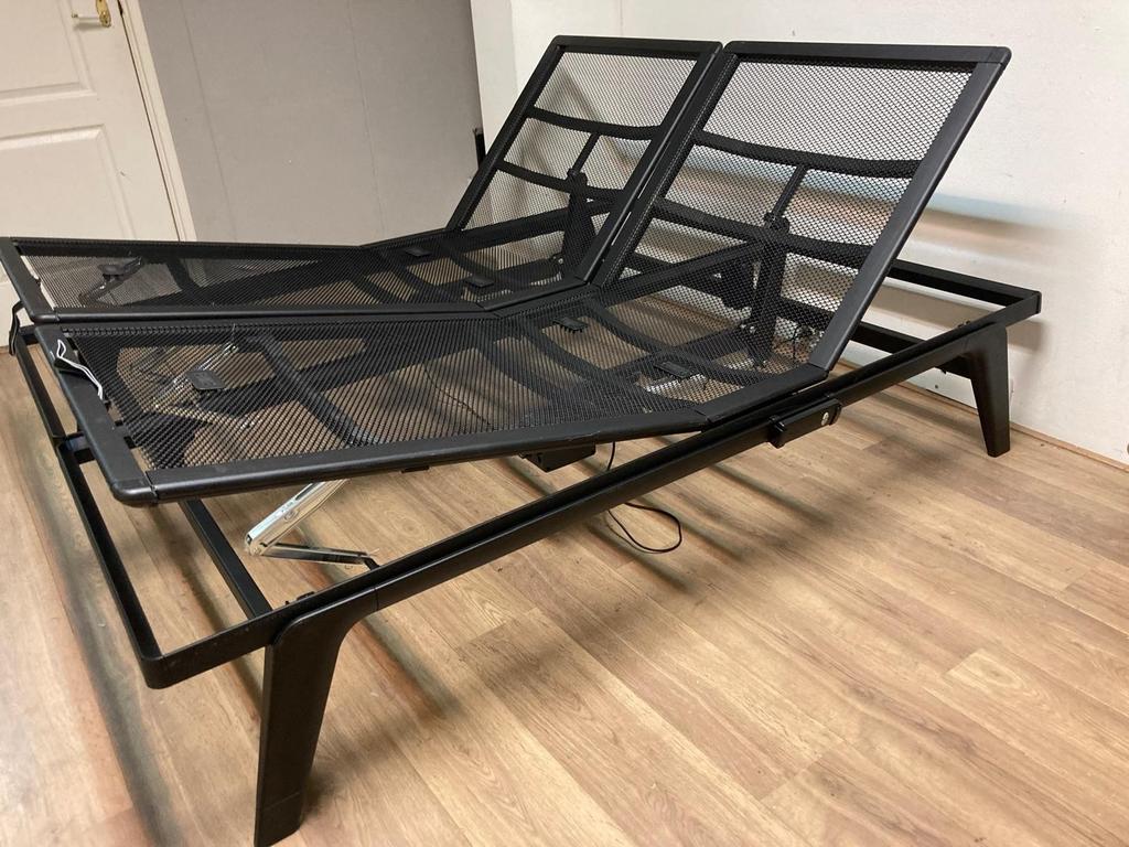Auping original 160x200 elektrisch, Huis en Inrichting, Slaapkamer | Bedden, Ophalen, Tweepersoons, Zo goed als nieuw, 160 cm