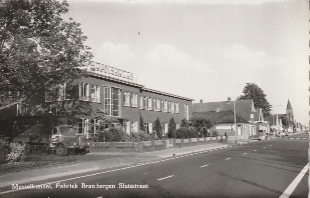 Musselkanaal   Branbergen, Verzamelen, Ansichtkaarten | Nederland, Ophalen of Verzenden, 1940 tot 1960, Ongelopen, Groningen