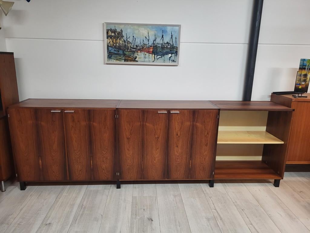 Pastoe made to measure Palissander kast., Ophalen, Gebruikt, Pastoe., Met deur(en)