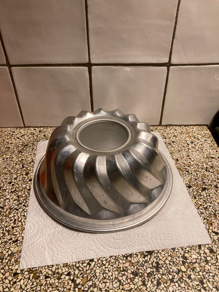 Tulband aluminium, Ophalen of Verzenden, Zo goed als nieuw, Taarten, Bakvorm
