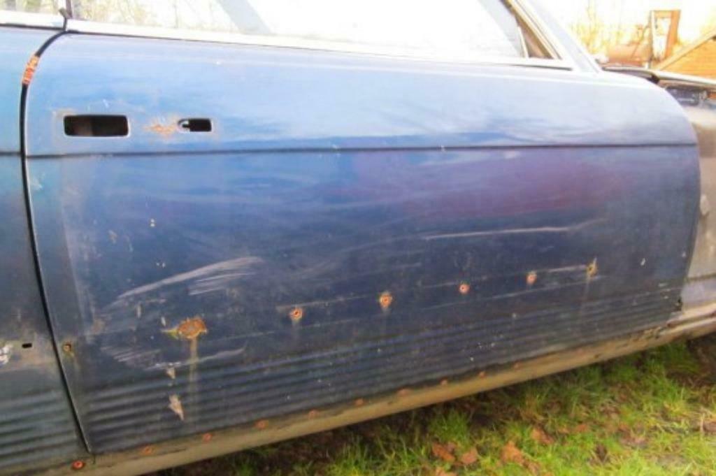 Mercedes W107 rechter deur,  portier ramen., Ophalen, Gebruikt, Mercedes-Benz