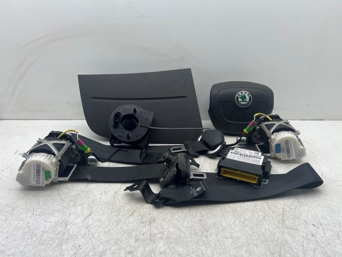 Airbag Set + Module van een Skoda Fabia, Auto-onderdelen, Gebruikt, -, -, Ophalen of Verzenden