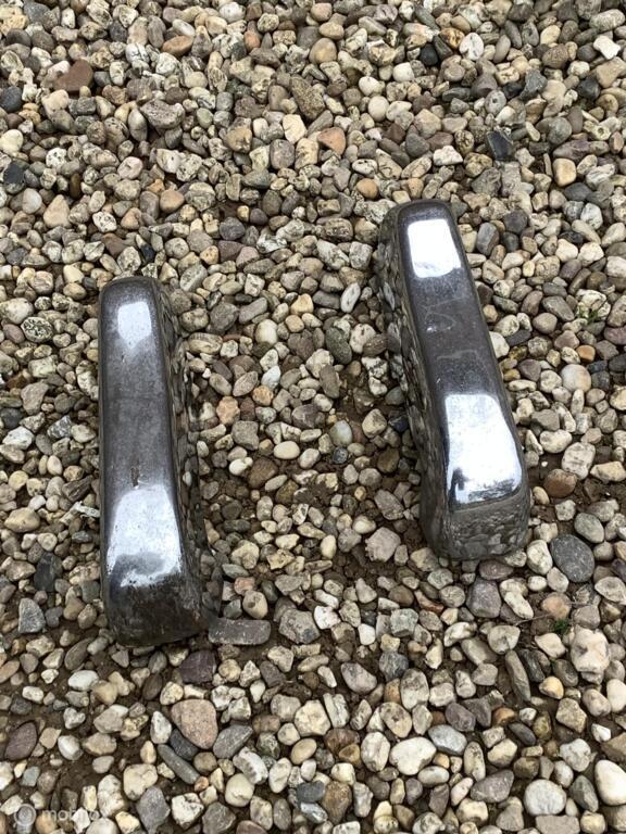 Voor bumper rozet volvo duett PV 544 444 2x 661251, Gebruikt, Ophalen of Verzenden