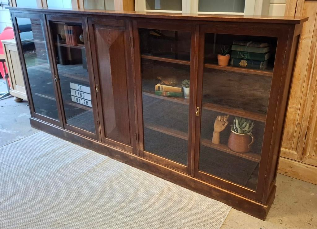 XL Vintage/Antieke apothekerskast,Eiken jaren '30 dressoir🤎, Antiek en Kunst, Antiek | Meubels | Kasten, Ophalen